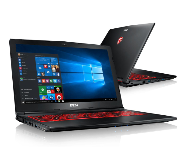 MSI GL62MVR i7-7700HQ/16GB/1TB/Win10X GTX1060 IPS - 426808 - zdjęcie
